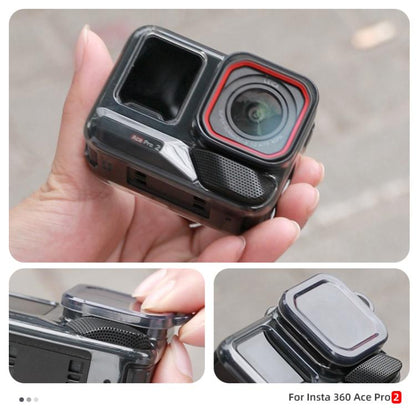 Body Soft TPU Protective Case with Lens Cover, For Insta360 Ace / Ace Pro / Pro 2, For Insta360 GO 3S - ORIWHIZDJI & Insta360 AccessoriesInsta360 Ace SeriesProtection & Cases