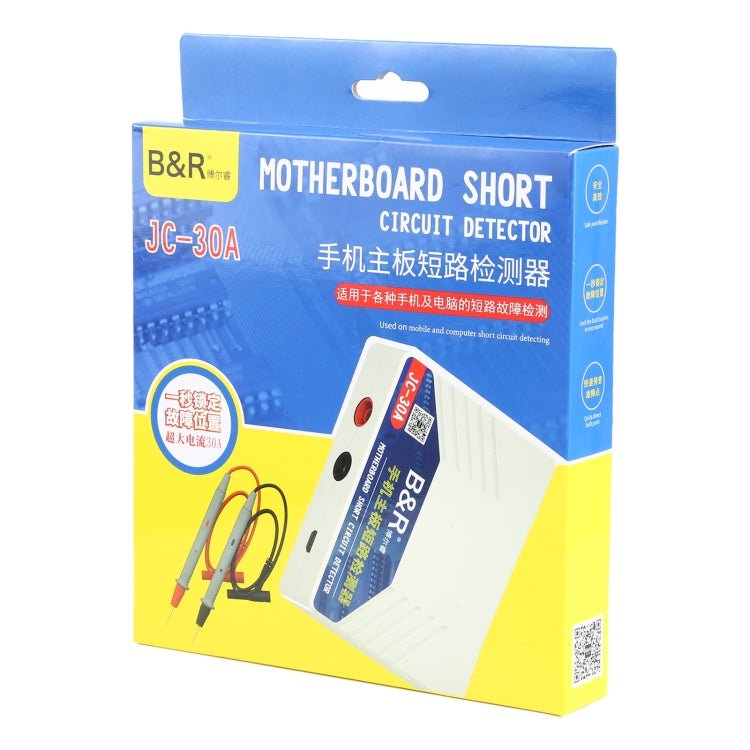 B&R JC - 30A Super Current Mobile Phone Motherboard Short - Circuit Detector Repairer Tool, B&R JC - 30A - ORIWHIZ