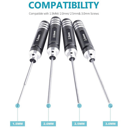 BRDRC 4 In 1 Drone Repair And Disassembly Tool Inner Hexagonal T6/T9 Screwdriver, 4 In 1 - ORIWHIZBRDRCDJI & Insta360 AccessoriesTools