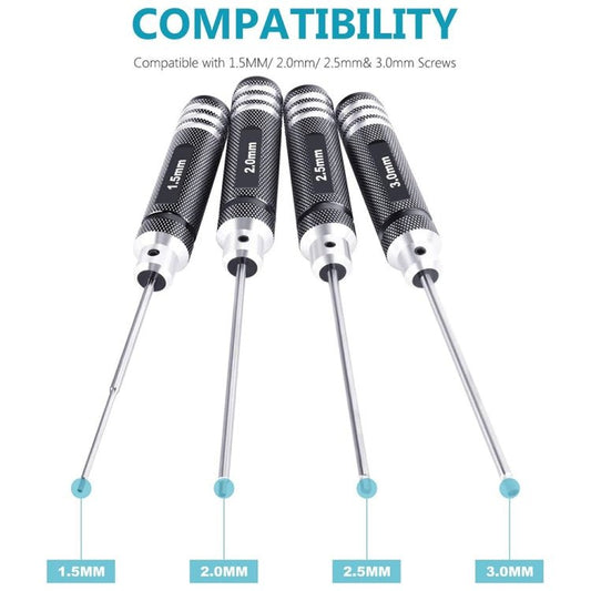 Herramienta de reparación y desmontaje de drones BRDRC 4 en 1, destornillador hexagonal interno T6/T9, 4 en 1 - Accesorios y herramientas ORIWHIZBRDRCDJI e Insta360