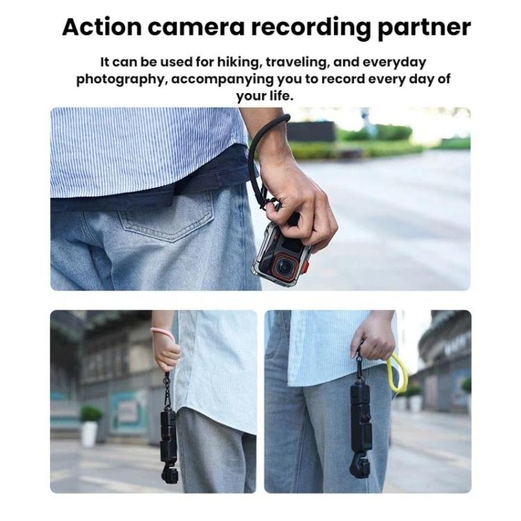 BRDRC Action Camera Anti - Loss Wrist Strap for Action Cameras, DV And Mobile Phones, Black, Gray, Blue, Pink, Yellow, Zebra - ORIWHIZBRDRCDJI & Insta360 AccessoriesOsmo Pocket Accessories
