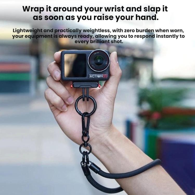 BRDRC Action Camera Anti - Loss Wrist Strap for Action Cameras, DV And Mobile Phones, Black, Gray, Blue, Pink, Yellow, Zebra - ORIWHIZBRDRCDJI & Insta360 AccessoriesOsmo Pocket Accessories