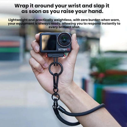 BRDRC Action Camera Anti - Loss Wrist Strap for Action Cameras, DV And Mobile Phones, Black, Gray, Blue, Pink, Yellow, Zebra - ORIWHIZBRDRCDJI & Insta360 AccessoriesOsmo Pocket Accessories