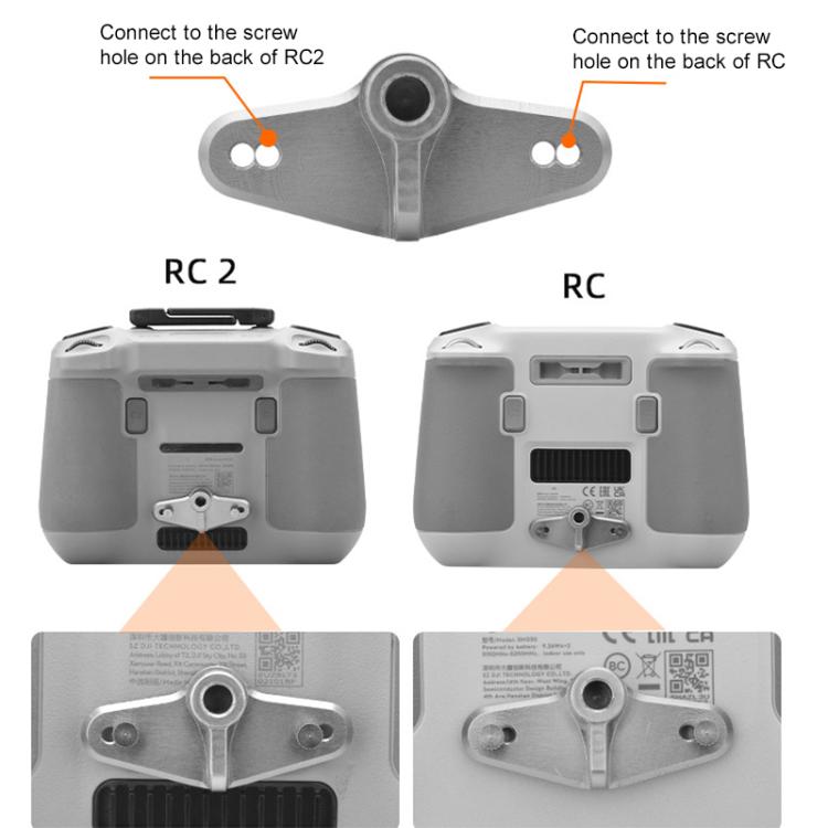 BRDRC Drone Remote Control Adapter Base Bicycle Holder, For DJI RC / RC 2 - ORIWHIZBRDRCDJI & Insta360 AccessoriesDJI Controller Accessories