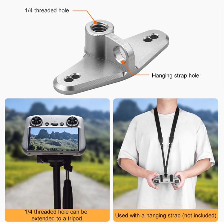 BRDRC Drone Remote Control Adapter Base Bicycle Holder, For DJI RC / RC 2 - ORIWHIZBRDRCDJI & Insta360 AccessoriesDJI Controller Accessories