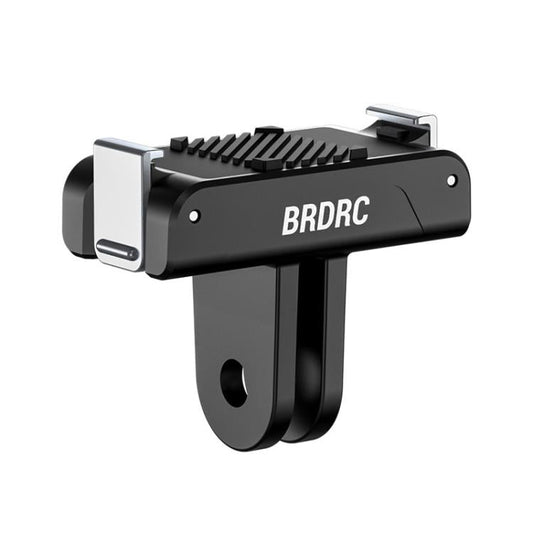 BRDRC para DJI Base magnética de liberación rápida Dos - Accesorio de extensión de soporte de garra, para Osmo Action 6 / Nano, para Osmo Action 3 / 4 / 5 Pro / Osmo 360 - ORIWHIZBRDRCDJI y accesorios Insta360 Soporte y montura
