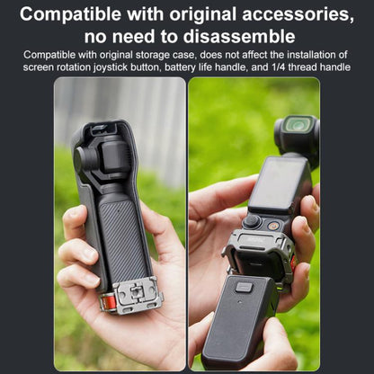 BRDRC Quick Assembly Multi - function Cold Shoe Extension Mount, For DJI Osmo Pocket 3 - ORIWHIZBRDRCDJI & Insta360 AccessoriesMount & Holder