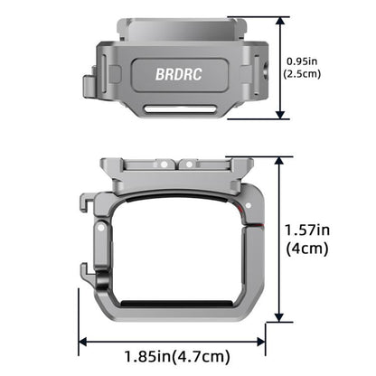 BRDRC Quick Assembly Multi - function Cold Shoe Extension Mount, For DJI Osmo Pocket 3 - ORIWHIZBRDRCDJI & Insta360 AccessoriesMount & Holder