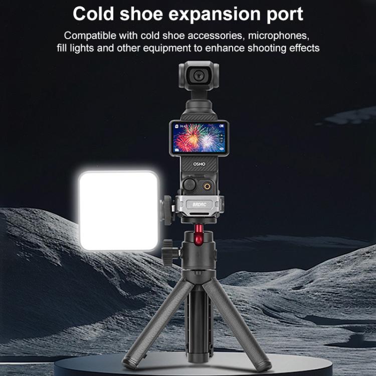 BRDRC Quick Assembly Multi - function Cold Shoe Extension Mount, For DJI Osmo Pocket 3 - ORIWHIZBRDRCDJI & Insta360 AccessoriesMount & Holder