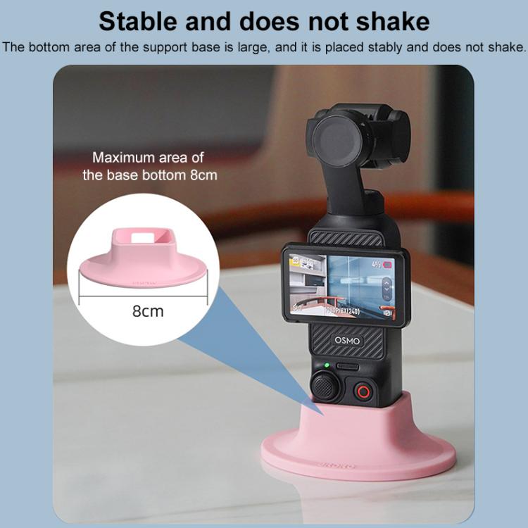 BRDRC Silicone Desktop Base Bracket, For DJI OSMO Pocket 3 - ORIWHIZBRDRCDJI & Insta360 AccessoriesMount & Holder