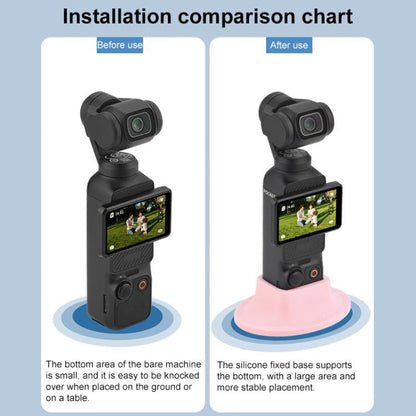 BRDRC Silicone Desktop Base Bracket, For DJI OSMO Pocket 3 - ORIWHIZBRDRCDJI & Insta360 AccessoriesMount & Holder