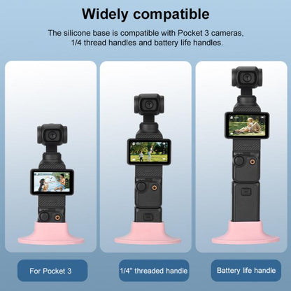 BRDRC Silicone Desktop Base Bracket, For DJI OSMO Pocket 3 - ORIWHIZBRDRCDJI & Insta360 AccessoriesMount & Holder