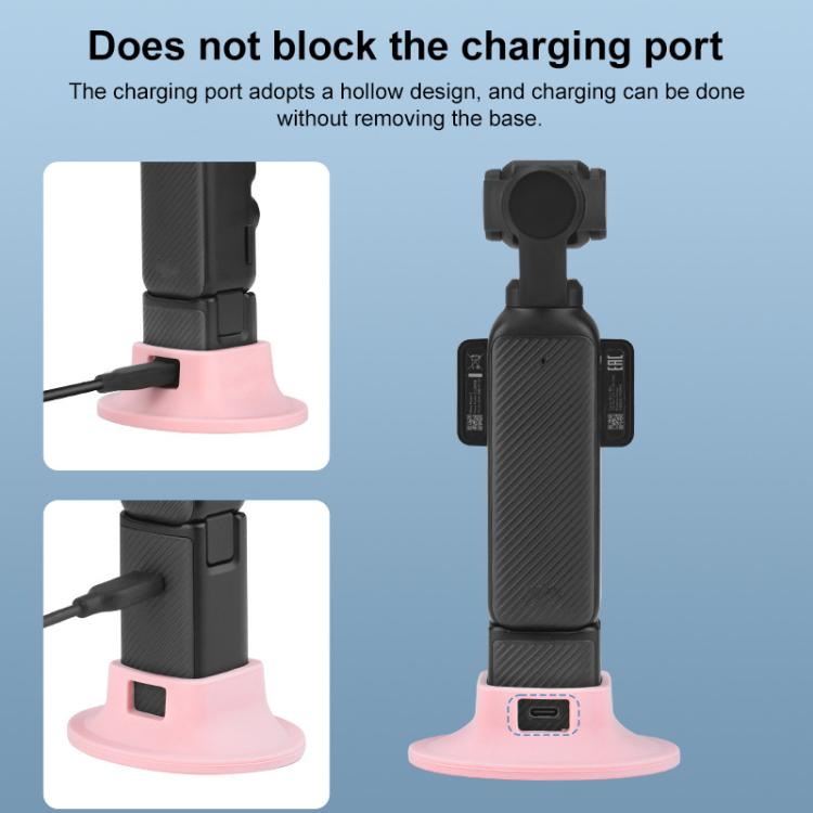 BRDRC Silicone Desktop Base Bracket, For DJI OSMO Pocket 3 - ORIWHIZBRDRCDJI & Insta360 AccessoriesMount & Holder