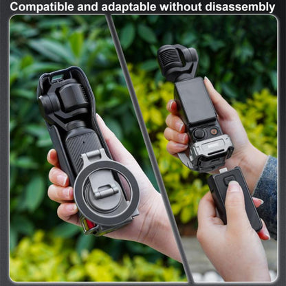 BRDRC Smartphone Teleprompter Stand Desktop Clamp Cold Shoe Extension Mount, Dark Grey - ORIWHIZBRDRCDJI & Insta360 AccessoriesMount & Holder