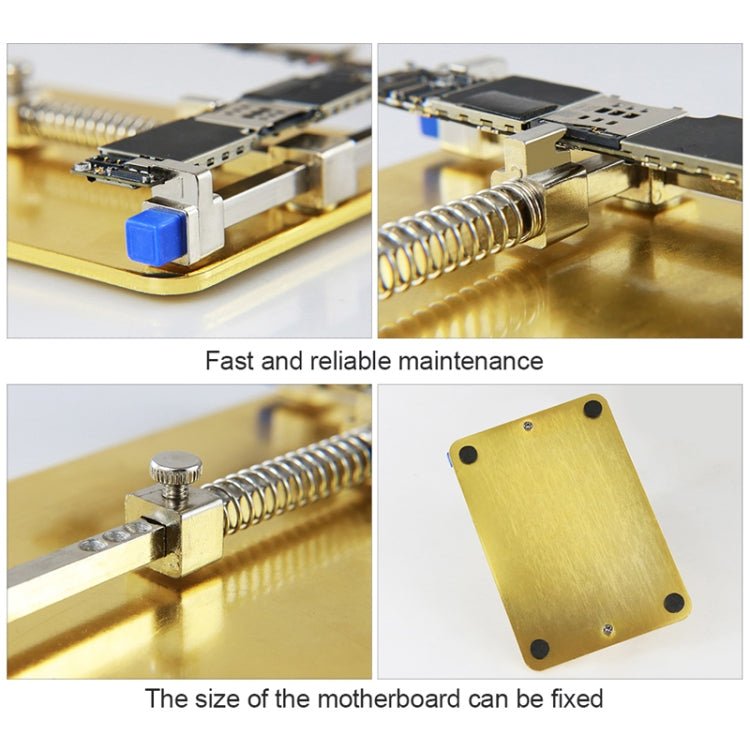 BST - 001C Stainless Steel Circuit Board soldering desoldering PCB Repair Holder Fixtures Cell Phone Repair Tool, BEST - 001C - ORIWHIZ
