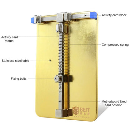 BST - 001C Stainless Steel Circuit Board soldering desoldering PCB Repair Holder Fixtures Cell Phone Repair Tool, BEST - 001C - ORIWHIZ