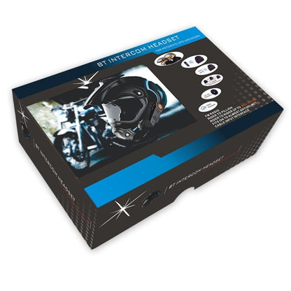 BT - S2 Single 2.4GHz Bluetooth V3.0 Interphone Headsets for Motorcycle Helmet, Auto Answering, Support FM, Intercom Distance up to 1000m, BT - S2 Single - ORIWHIZConsumer ElectronicsMotorcycle Walkie TalkieWalkie Talkie