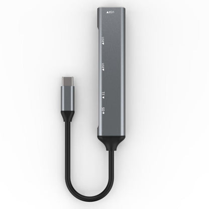 C - 805 5 in 1 USB - C / Type - C to 3 USB 3.0 + TF / SD Card Reader Adapter, C - 805 - ORIWHIZ