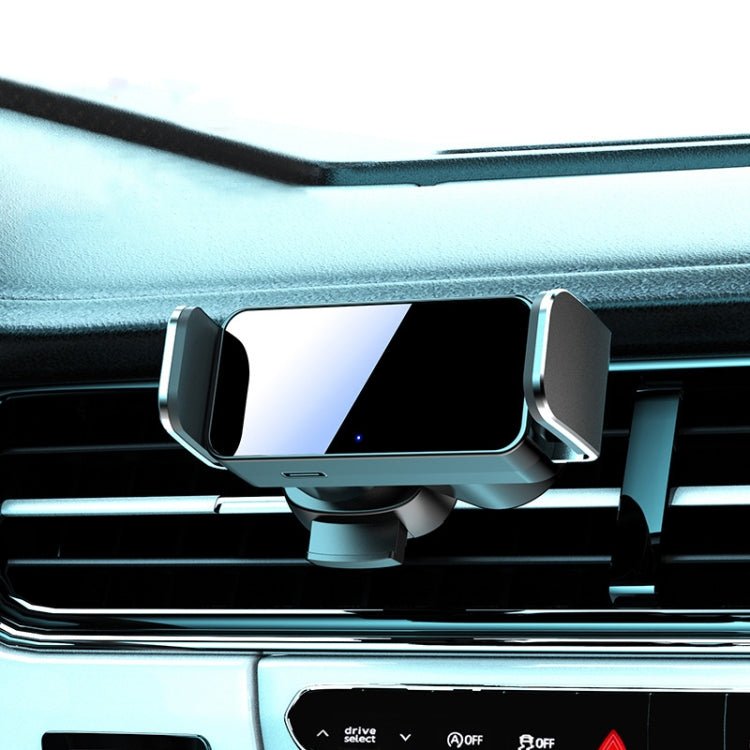 Car Air Outlet Smart Navigation Electric Mobile Phone Holder, 660 Black, 660 Gray, 661 Clamping, 661 Paste - ORIWHIZ