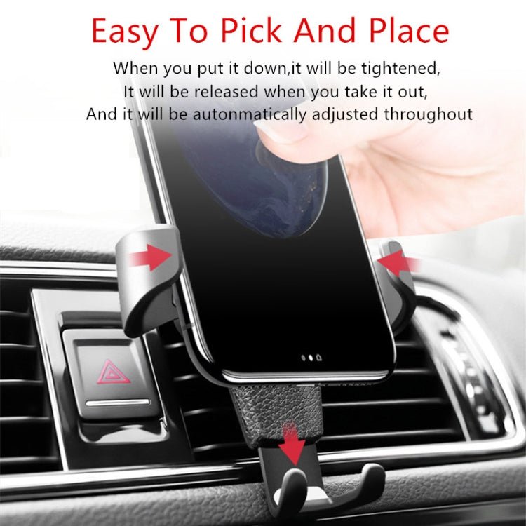 Car Air Vent Mount Gravity Phone Holder Universal Gravity Smartphone Support, Mount Gravity Phone Holder - ORIWHIZ