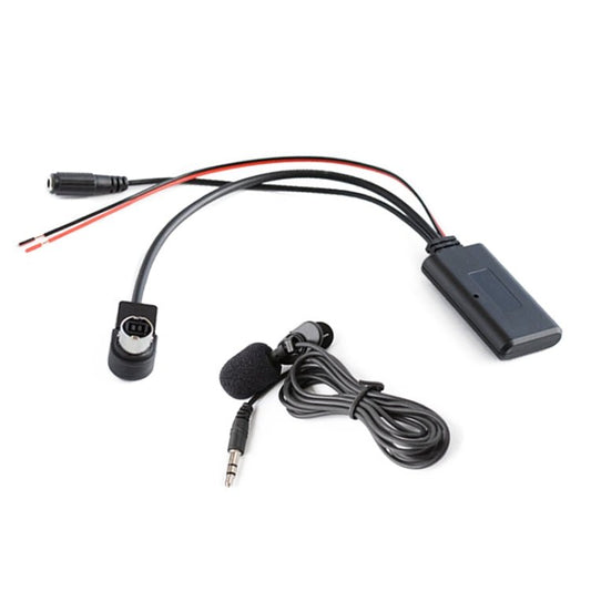 Car AUX Bluetooth Music Audio Cable + MIC for Alpine KCA - 121B 9887/105/117/9855/305S, For Alpine KCA - 121B 9887 - ORIWHIZCar Replacement PartsDIY CablesIn Car
