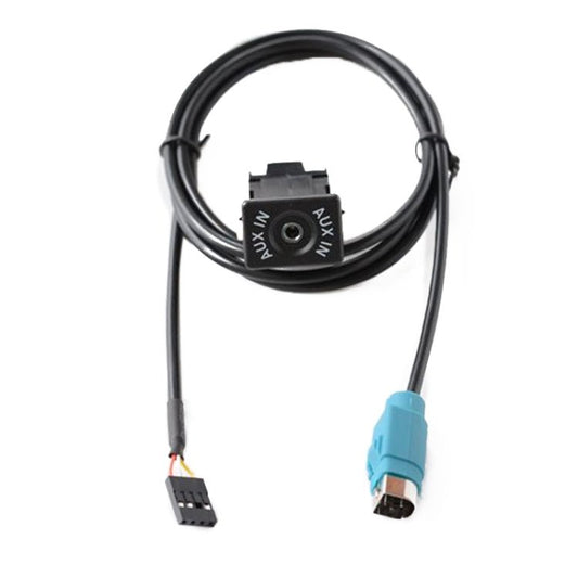 Car AUX Interface + Cable for Alpine KCE - 236B 9872/9870, For Alpine KCE - 236B 9872/9870(AUX) - ORIWHIZCar Replacement PartsDIY CablesIn Car