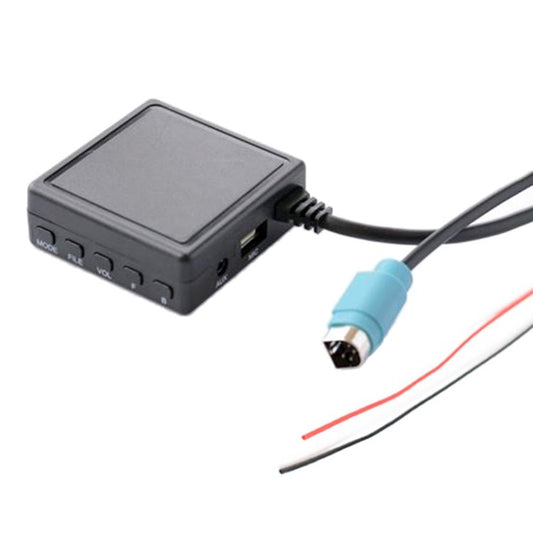 Car AUX Wireless Bluetooth Music Audio Cable + MIC Phone Control Change Song for Alpine KCE - 236B 9870/9872, For Alpine KCE - 236B 9870/9872(MIC) - ORIWHIZCar Replacement PartsDIY CablesIn Car