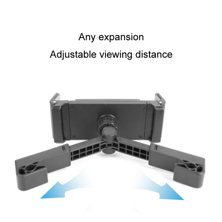 Car Back Seat Buckle Type Rotating Telescopic Mobile Phone Tablet Holder, Tablet Holder(Black) - ORIWHIZ