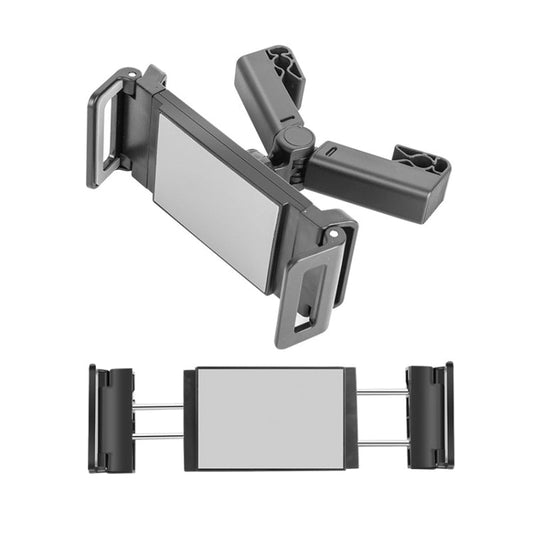 Car Back Seat Buckle Type Rotating Telescopic Mobile Phone Tablet Holder, Tablet Holder(Black) - ORIWHIZ