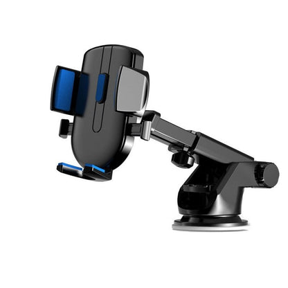 Car Cell Phone Telescopic Holder Universal Automobile Navigation Bracket, Air Vent Model, Suction Cup Model, 2 In 1 - ORIWHIZ
