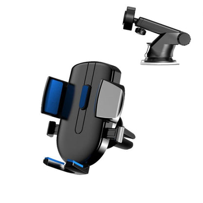 Car Cell Phone Telescopic Holder Universal Automobile Navigation Bracket, Air Vent Model, Suction Cup Model, 2 In 1 - ORIWHIZ