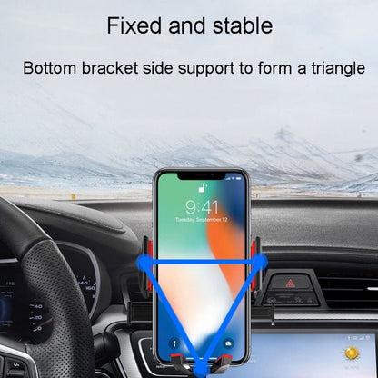 Car Cell Phone Telescopic Holder Universal Automobile Navigation Bracket, Air Vent Model, Suction Cup Model, 2 In 1 - ORIWHIZ