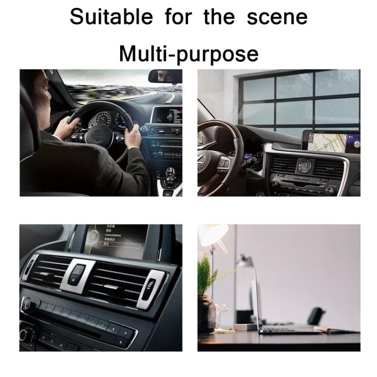 Car Diamond Suction Cup Mobile Phone Holder, Green, Black - ORIWHIZ
