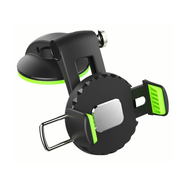 Car Diamond Suction Cup Mobile Phone Holder, Green, Black - ORIWHIZ