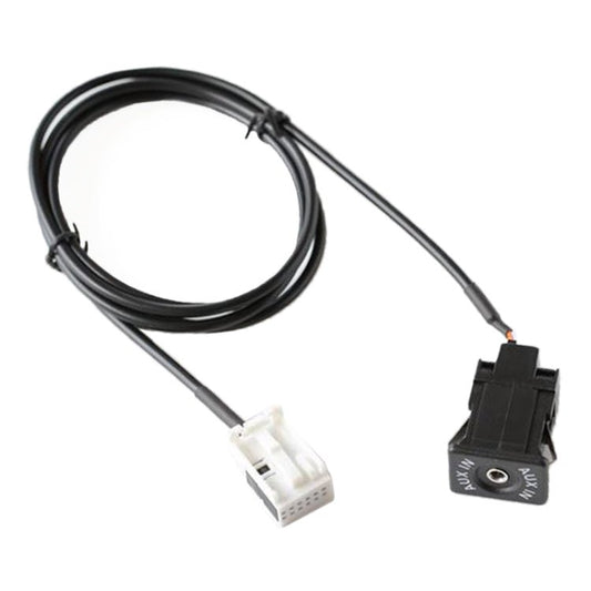 Car Handheld Box AUX Interface Connector + Cable Wire Harness for Volkswagen Bora / Audi, For Volkswagen Bora - ORIWHIZCar Replacement PartsDIY CablesIn Car