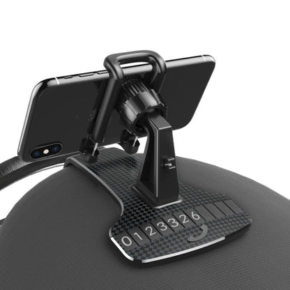 Car Mobile Phone Holder Buckle Instrument Trolley Inner Clip Mobile Phone Navigation Bracket With Number Plate, Navigation Bracket With Number Plate - ORIWHIZ