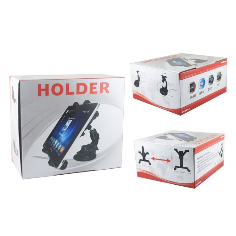 Car Mount Holder Kit Stand For iPad 4，New iPad (iPad 3) / iPad 2 ,iPad ,iPad mini 1 / 2 / 3，Galaxy TAB, DVA - AY - ORIWHIZ
