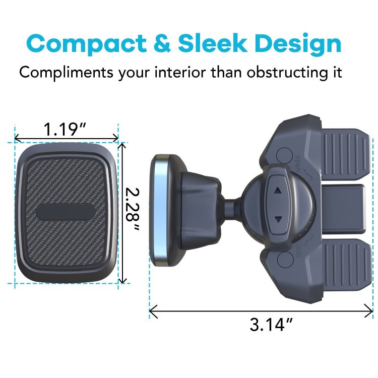 Car Outlet Bracket Card Buckle Car CD Mouth Bracket, Car Outlet Bracket - ORIWHIZ
