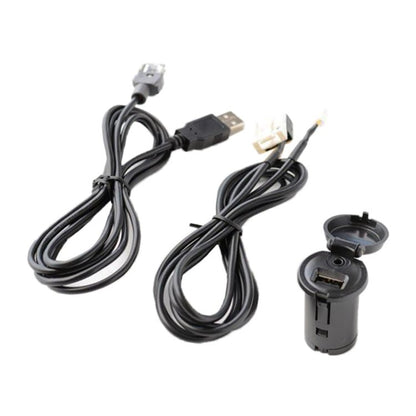 Car RD45 USB / AUX Audio Adapter Cable for Citroen C2/C5 / Peugeot 207/307/408/508/4007, For Citroen C2/C5 / Peugeot 207/307/408/508/4007 - ORIWHIZCar Replacement PartsDIY CablesIn Car