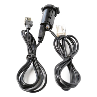 Car RD45 USB / AUX Audio Adapter Cable for Citroen C2/C5 / Peugeot 207/307/408/508/4007, For Citroen C2/C5 / Peugeot 207/307/408/508/4007 - ORIWHIZCar Replacement PartsDIY CablesIn Car