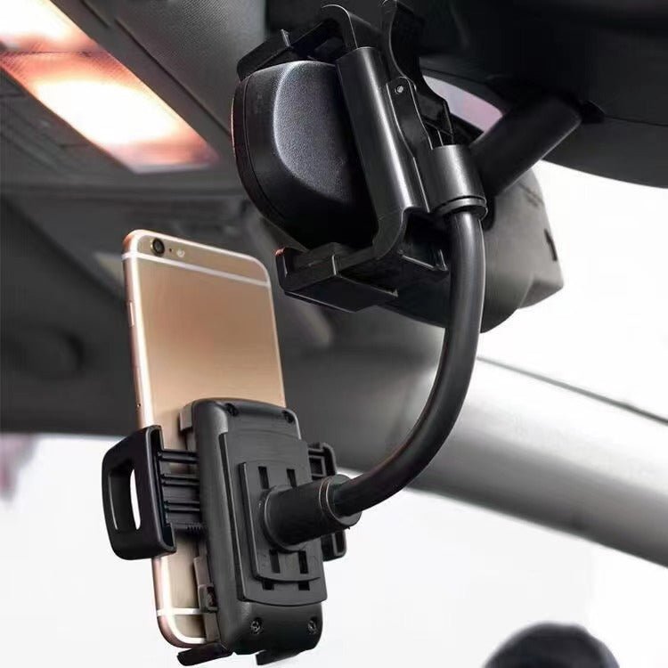Car Rearview Mirror Hose Bracket Mobile Phone Clip Universal Navigation Bracket, H59+C38 - ORIWHIZ
