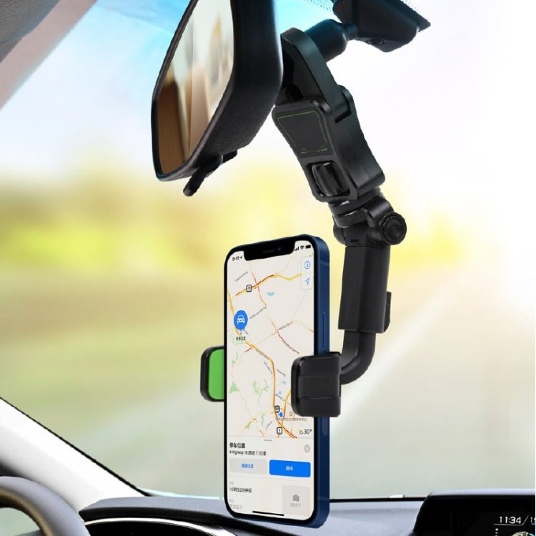 Car Rearview Mirror Mobile Phone Holder Pillow Universal Car Mobile Phone Holder, H02 - ORIWHIZ