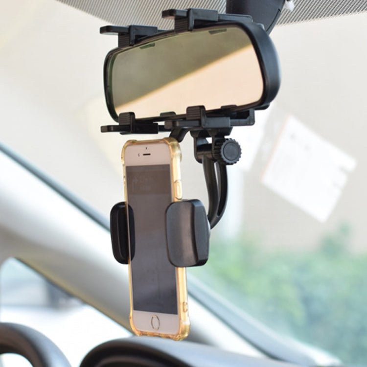 Car Rearview Mirror Universal Navigation Mobile Phone Bracket, R001 - ORIWHIZ