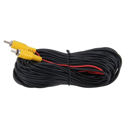 Car Reverse Rear View Parking Camera Video Cable With Detection Wire, Cable Length: 10m, Cable Length: 10m - ORIWHIZCar Replacement PartsDIY CablesIn Car