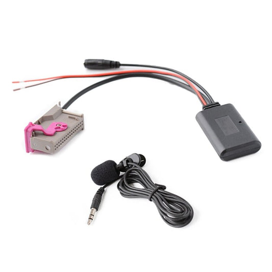 Car RNS - E 32PIN Bluetooth Music + MIC Call AUX Audio Cable for Audi A3 A4 A6 A8 TT R8, For Audi A3 A4 - ORIWHIZCar Replacement PartsDIY CablesIn Car