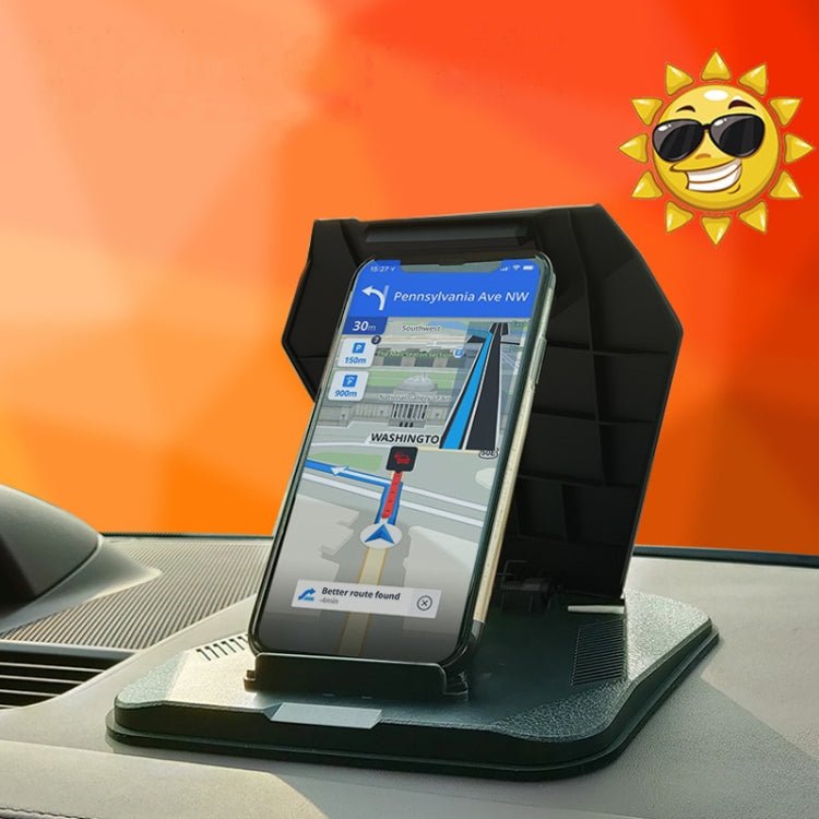 Car Sunshade Anti - Reflective Phone Tablet Holder Compatible with Folding Screen Phones, DP - PHS586 - ORIWHIZ