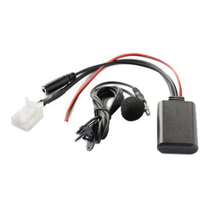 Car Wireless Audio Adapter Cable Bluetooth Music AUX Receiver + MIC Phone Function for Mazda 5 8 CX9 CX7, For Mazda 5 - ORIWHIZCar Replacement PartsDIY CablesIn Car
