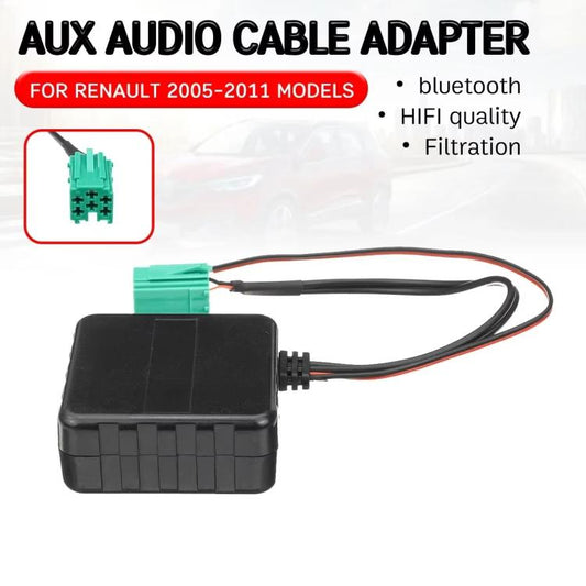 Car Wireless Bluetooth Module AUX Audio Adapter Cable for Renault, For Renault Model - ORIWHIZCar Replacement PartsDIY CablesIn Car