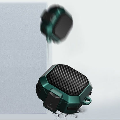 Carbon Fiber Texture Anti - fall Earphones Case with Switch, For Samsung Galaxy Buds Live/Buds Pro/Buds 2/2 Pro - ORIWHIZ