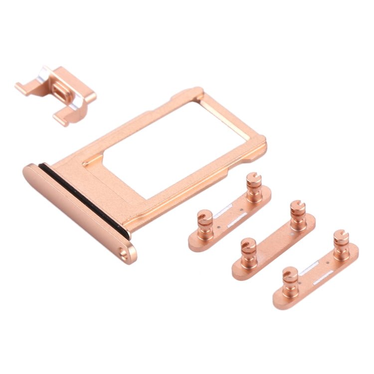 Card Tray + Volume Control Key + Power Button + Mute Switch Vibrator Key for iPhone 8, For iPhone 8 - ORIWHIZ